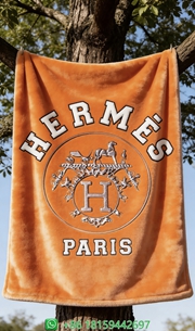 Hermes Throw Blankets